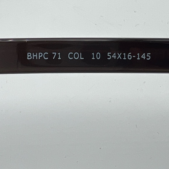 Beverly Hills Polo Club BHPC71 Brown Rectangular Sunglasses Frames - Picture 5 of 5